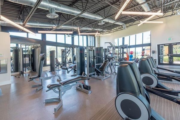 Fitness Equipment, Gym, Interior