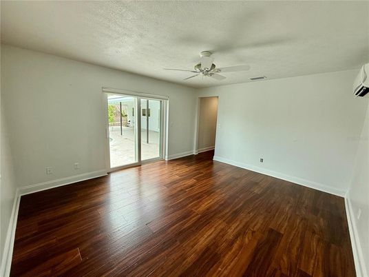 Empty room, Interior, Wood Texture Flooring