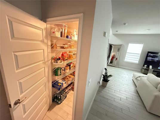 Interior, Recessed Lighting, Wood Texture Flooring