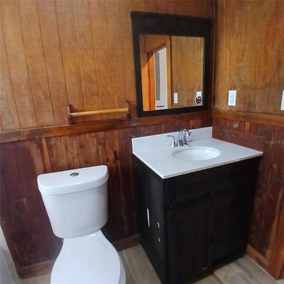 Bathroom, Interior, Wooden Walls
