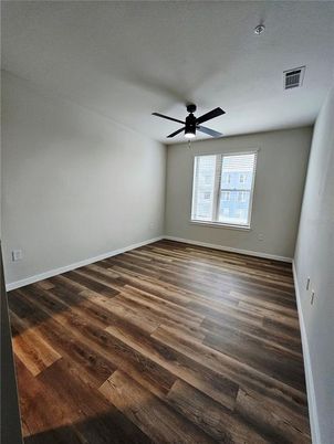 Empty room, Interior, Wood Texture Flooring