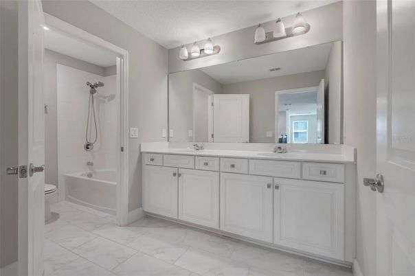 Bathroom, Dual Sink Vanities, Interior, Marble