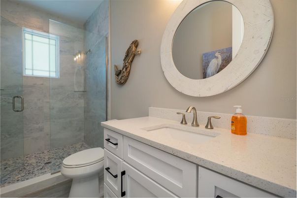 Bathroom, Glass Shower, Interior