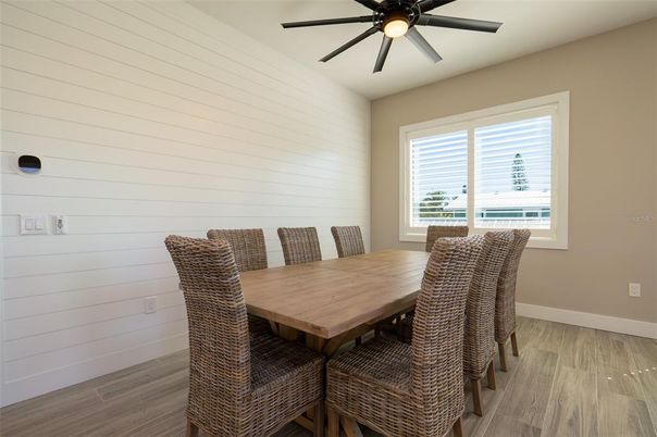 Dining room, Interior, Wood Texture Flooring