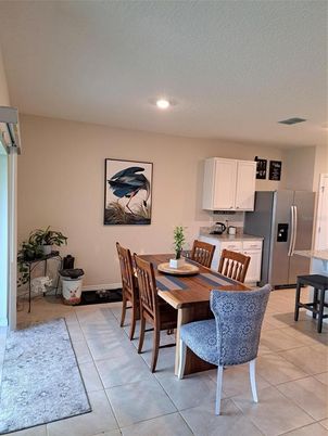Dining room, Interior, Kitchen, Recessed Lighting