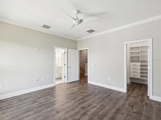 Empty room, Interior, Wood Texture Flooring