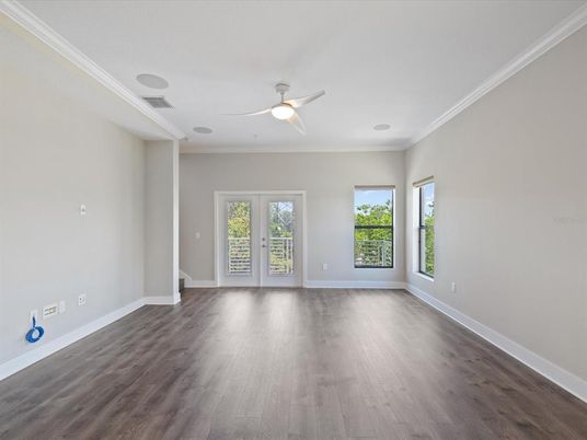 Empty room, Interior, Wood Texture Flooring