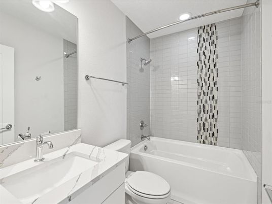 Bathroom, Interior, Recessed Lighting