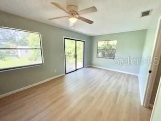 Empty room, Interior, Wood Texture Flooring