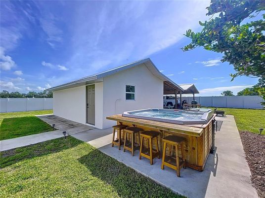 Backyard, Exterior, Hot Tub
