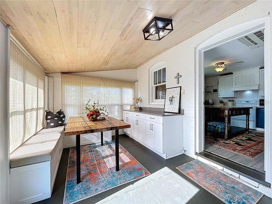 Interior, Kitchen, Wooden Ceilings