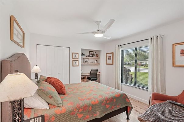 Bedroom, Home Office, Interior, Wood Texture Flooring
