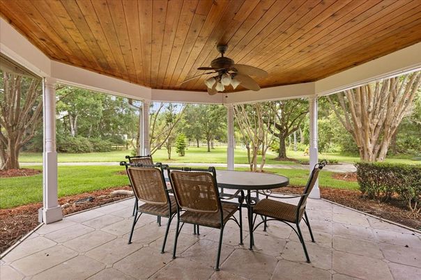 Exterior, Sun Room, Wooden Ceilings