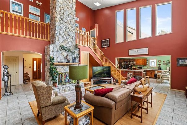 Fireplace, Interior, Living room