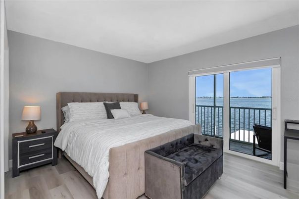 Bedroom, Interior, Water, Wood Texture Flooring