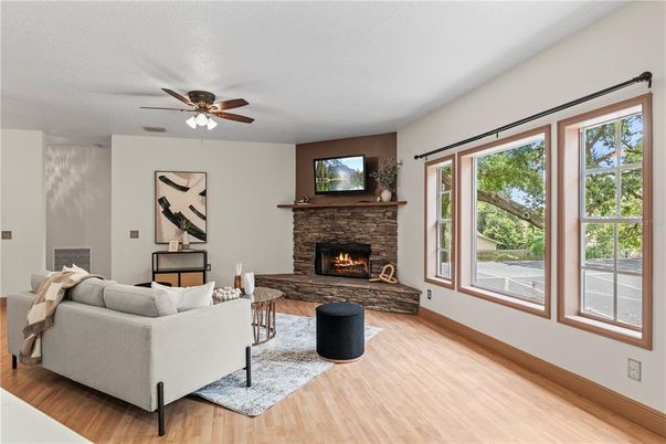 Fireplace, Interior, Living room, Wood Texture Flooring