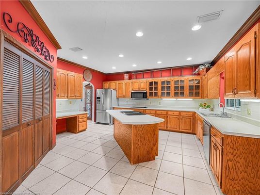 Interior, Kitchen, Recessed Lighting, Stainless Steel Appliances
