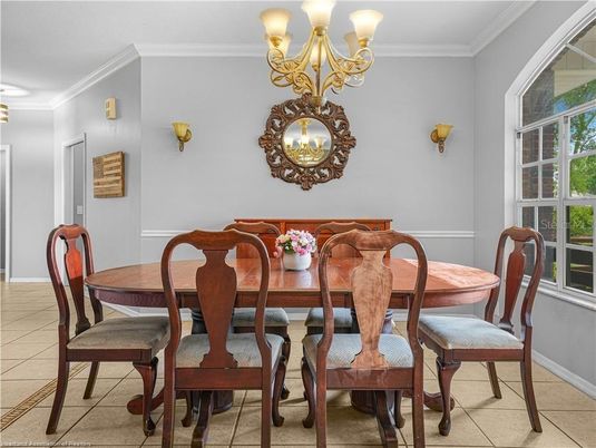 Chandelier, Dining room, Interior