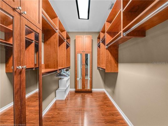 Interior, Walk-in Closets, Wood Texture Flooring