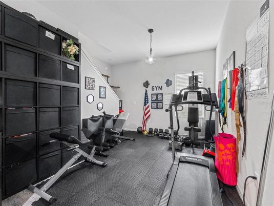 Fitness Equipment, Interior, Pendant Lights