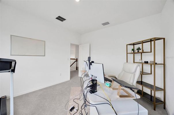 Home Office, Interior, Recessed Lighting