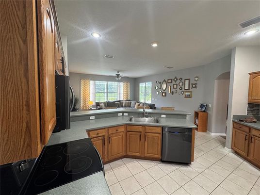Interior, Kitchen, Recessed Lighting