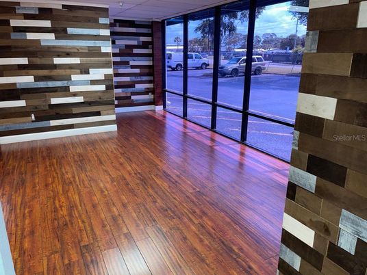 Empty room, Interior, Wood Texture Flooring, Wooden Walls