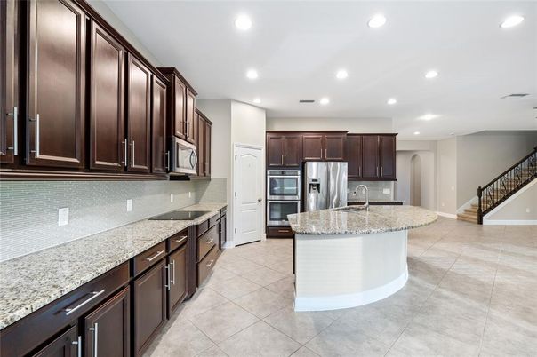 Interior, Kitchen, Recessed Lighting, Stainless Steel Appliances