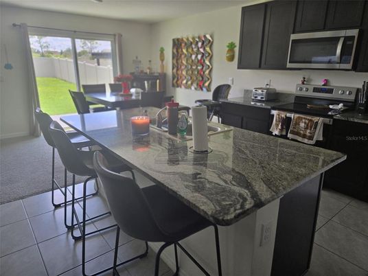 Dining room, Interior, Kitchen, Stainless Steel Appliances