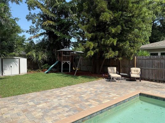 Backyard, Exterior, Playground, Pool