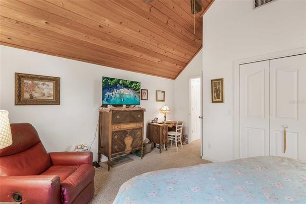 Home Office, Interior, Wooden Ceilings