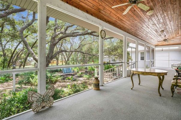 Interior, Sun Room, Wooden Ceilings