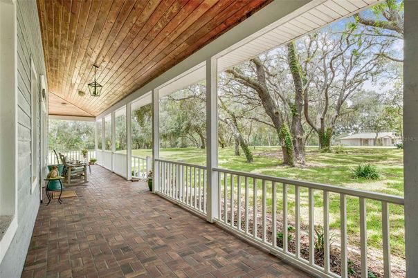 Interior, Sun Room, Wooden Ceilings
