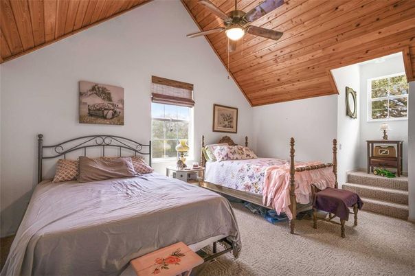 Bedroom, Interior, Wooden Ceilings