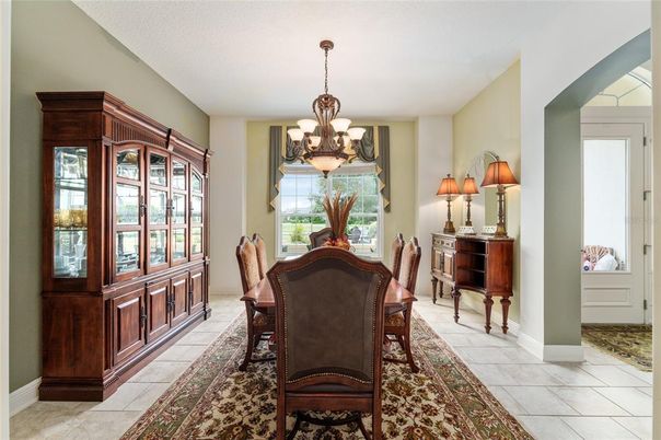 Chandelier, Dining room, Interior