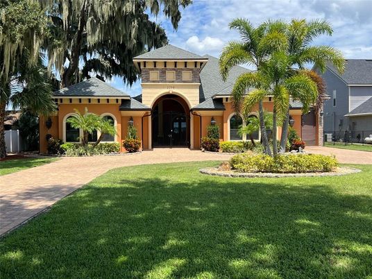 Backyard, Exterior, Facade, Mediterranean