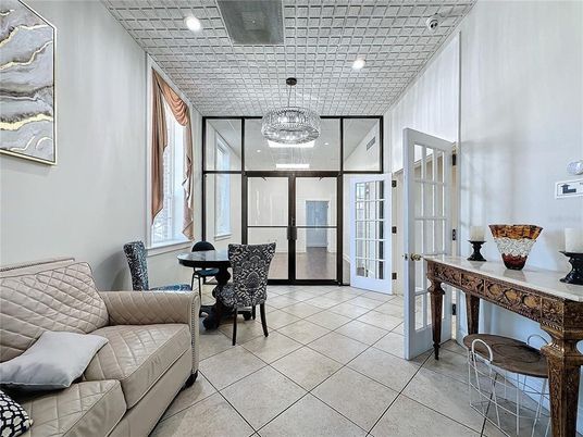 Chandelier, Dining room, Interior, Recessed Lighting