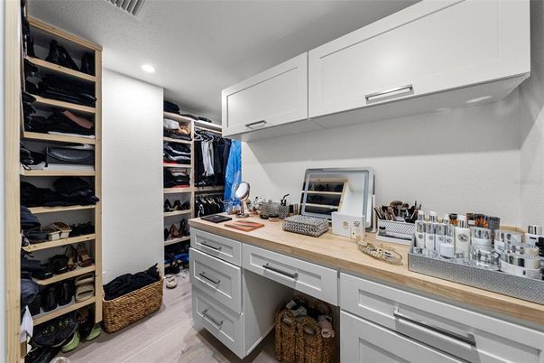 Interior, Recessed Lighting, Walk-in Closets, Wood Texture Flooring