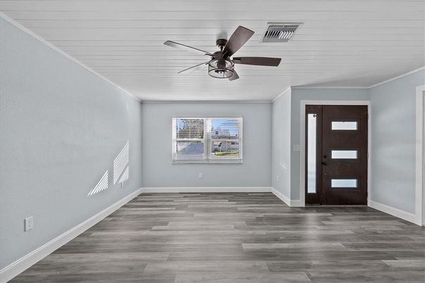 Empty room, Interior, Wood Texture Flooring