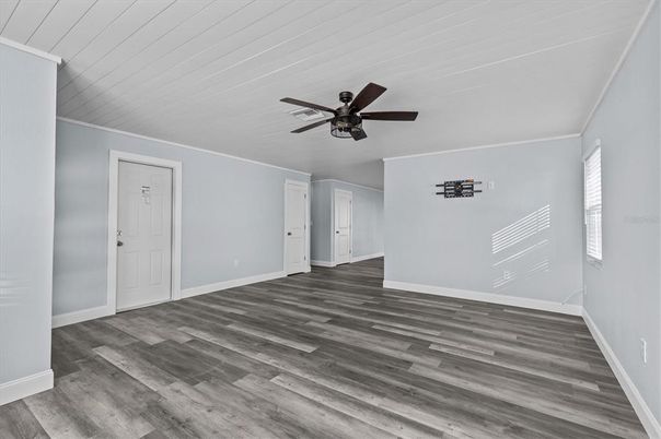 Empty room, Interior, Wood Texture Flooring