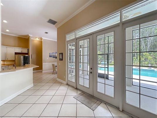 Dining room, Interior, Kitchen, Recessed Lighting