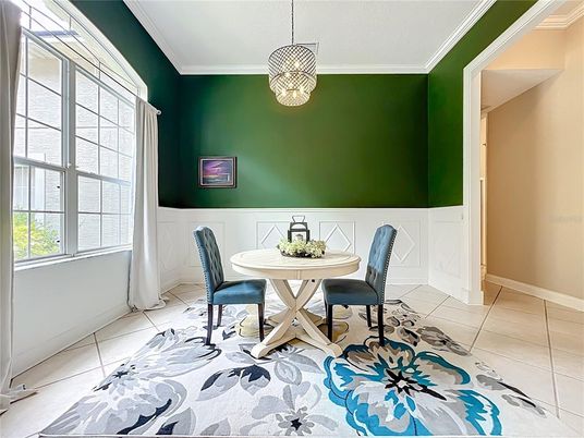 Dining room, Interior, Pendant Lights