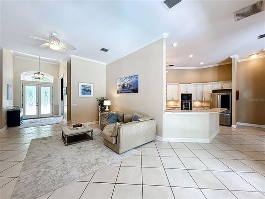 Interior, Kitchen, Living room, Recessed Lighting, Stainless Steel Appliances