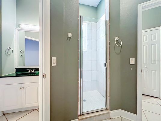 Bathroom, Glass Shower, Interior