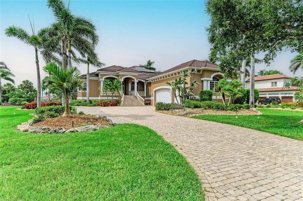 Attached, Backyard, Exterior, Facade, Mediterranean