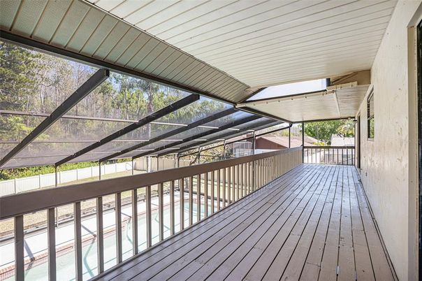 Exterior, Wood Texture Flooring