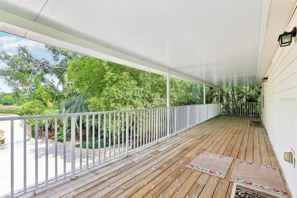 Exterior, Wood Texture Flooring