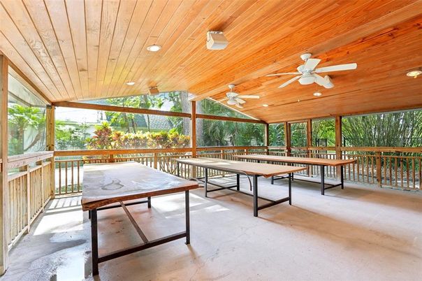 Exterior, Wooden Ceilings