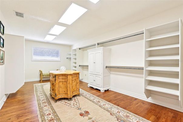 Interior, Recessed Lighting, Walk-in Closets, Wood Texture Flooring