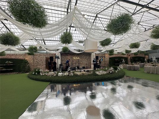 Glass Ceilings, Interior, Pool, Stone Walls, Sun Room